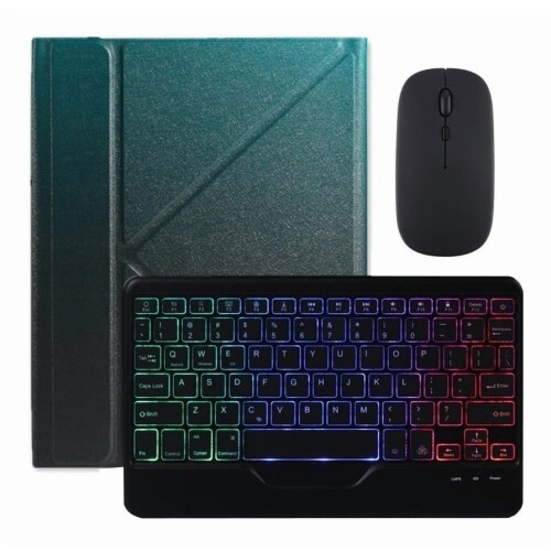 Gradient Case with RGB Keyboard and Mouse compatible with iPad 6th & 5th Generation 9.7''