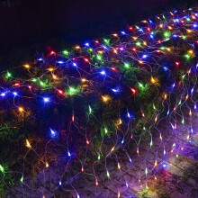 360-LED Christmas Net Lights Green 12FTx5FT Waterproof