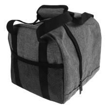 Single Ball Bowling Bag with Padded Holder and Mesh