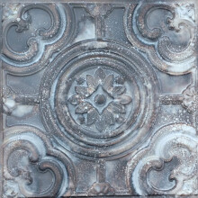 DCT50 Classical Circles Ceiling Tile PVC 2 ft x 2 ft