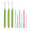 9x Crochet Hooks Set Tool Ergonomic Grip for Beginners Sewing Tools 2