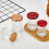 Butter Dish for Desktop Storage Container Glass Candy Jar Multifunctional Container 4
