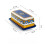 Ceramic Lid Butter Dish Unique Pattern Design Cheese Organiser for Kitchen 2