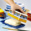 Ceramic Lid Butter Dish Unique Pattern Design Cheese Organiser for Kitchen 4