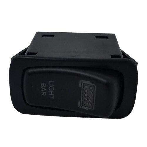 Front Blue Light Bar On/Off Dash Switch for 2018-2025 Polaris Ranger XP 1000 1