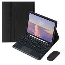 Keyboard with Touchpad Compatible with iPad Pro 13-inch (M4) 2024, Smart Folio Cover w/ Pencil Holder & Detachable Keyboard