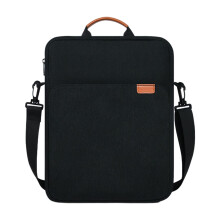 Reistablettas met schokbestendige en verstelbare riem, geschikt voor laptops van 11-13 inch, handtas/schoudertas.