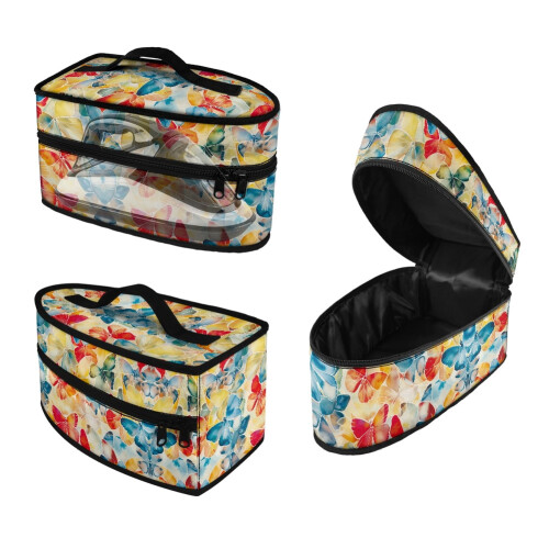 Travel Iron Storage Bag Butterfly Design Case Only