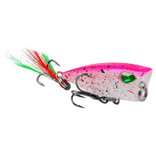 Snámhaití Crua le Cleite – Topwater Bass Lure,