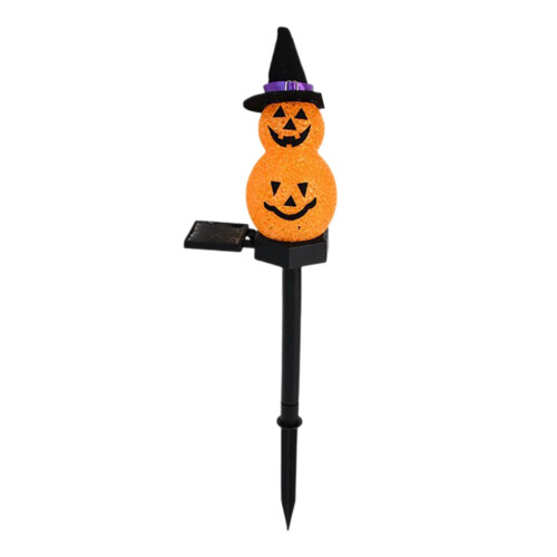 Ηλιακά φώτα μονοπατιού κολοκύθας για το Halloween, αδιάβροχη διακόσμηση εξωτερικού 1