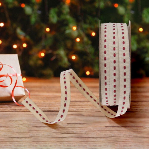 Κορδέλα Grosgrain σε σχήμα καρδιάς 10 γιάρδες  0,4", Εκτύπωση αγάπης για συσκευασία 2
