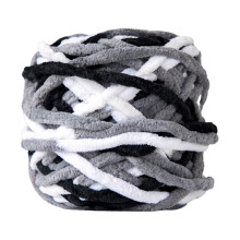 Chunky Yarn for Hand Knitting, Hand-woven Thick Ice Bar Yarn Handcrafted DIY Crochet Sweater Doll Yarn Segment Dyed Scarf Yarn