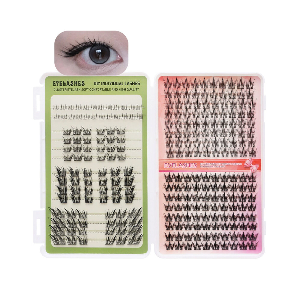 Dachuang Beauty Black (Mix06) Fluffy False Eyelashes For Daily & Stage Makeup