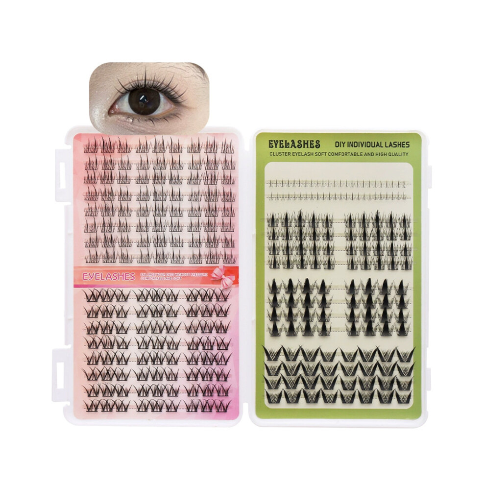 Dachuang Beauty Black (Mix05) Fluffy False Eyelashes For Daily & Stage Makeup