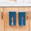 TAKTUK plastic bag holder wall-mounted kitchen organizer 6