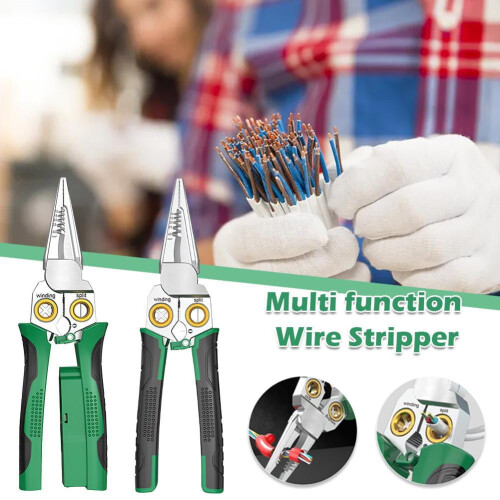 Wire Stripper Pliers Multi-Function 21-in-1 2