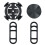 Bicycle Stopwatch Stand Handlebar Light for Blackbird 3