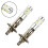 2X H1 6000K Super White5630 10SMD Λάμπα προβολέα LED Φως ομίχλης οδήγησης DRL Λάμπα 6