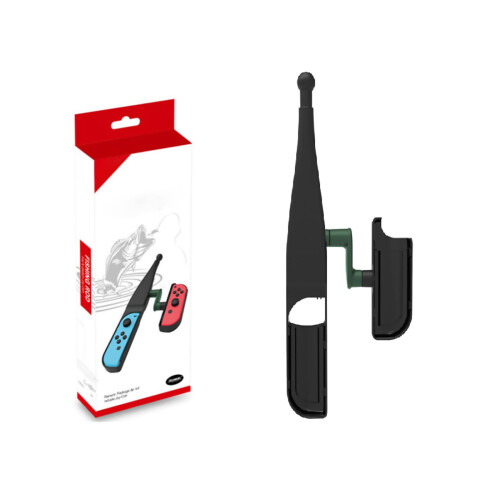 Joy-Con Fishing Rod Accessory ABS Console Controller Fun Gaming Lightweight Easy to Use Durable for Switch 1