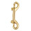 Brass Double-Sided Snap Hook for Dog Leashes Heavy Duty 6