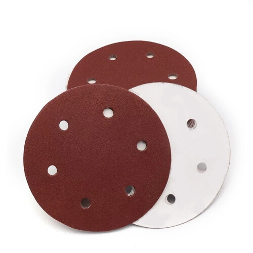 9 Inch 225mm Sanding Discs 10pcs 6-Hole 60-400 Grit 1