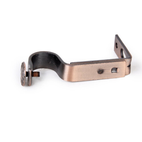 4 Pcs Curtain Rod Bracket Brackets for Curtains Wall-mounted Pole