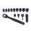 Through-Hole Socket Set Full Imperial 14 Piece 3/8" Drive 2