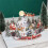 3D-Pop-Up-Weihnachtskarte mit Baum und Weihnachtsmann 4