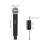 Wireless Microphone System Cordless, 40MHz, 50m Range, Rechargeable 8