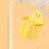 Cute Duck Wall Mounted Tissue Roll Basket PP Removable Shelf Bathroom Kitchen 9