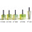 5 Sizes 1pc Agate Jade Ring Fixed Rod Polishing Tools Grinding Conical Sleeve Fixing Processing Tool Silicone Mandrel Holder 7