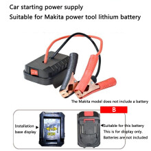 Multifunctional Lithium Jump Starter Box – Lightweight, Dual USB, Fast Automotive Booster (Batteries Not Included), Compatible with Cars