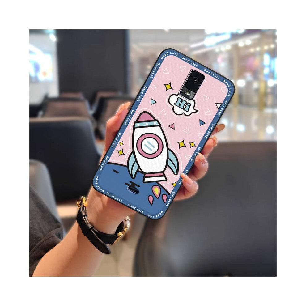 Blu View3/B140dl Phone Case Â Full-Wrap Tpu, Dirt/Water Resistant, Shockproof, Cartoon Graffiti Design 9065194474335