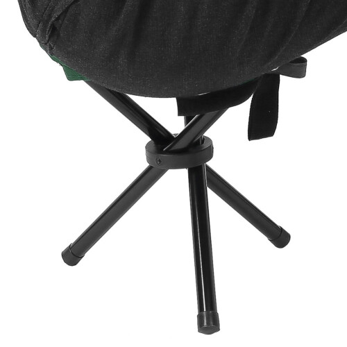 Outdoor Camping Folding Tripod Chair, Green 1