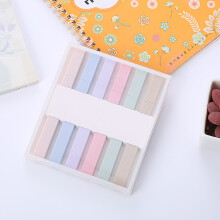 Rea: $5Pastellfärgade överstrykningspennor, set med 6 färger, mjuk mejselspets, estetiska journalpennor – Kompatibel med kontor och hobby