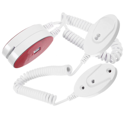 2Pcs Retractable Remote Control Holder Cable Anti Lost Security Leash