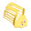 Cute Duck Wall Mounted Tissue Roll Basket PP Removable Shelf Bathroom Kitchen 12