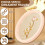 6-Pcs Solid Wood Adjustable Embroidery Hoop Set – Smooth Round Cross Stitch Frame, Multipurpose Ring for Needlework 4