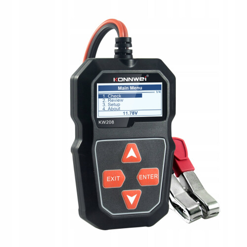 KONNWEI KW208 Modstandstester til bilbatteri 1