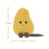 Frisk mango plysjleke for barn 5,5 tommer 5
