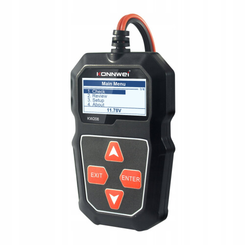 KONNWEI KW208 Modstandstester til bilbatteri 2