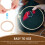 6-Pcs Solid Wood Adjustable Embroidery Hoop Set – Smooth Round Cross Stitch Frame, Multipurpose Ring for Needlework 6
