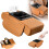 PU Leather Car Armrest Box Mat 5-in-1 Center Console Cover 1