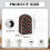 Heart-Shaped Cherry Pattern Proof Stain Kitchen Blender Dust Cover Reusable Durable Protective Case with Top Handle for Home Kitchen Indoor 4
