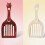 ULTNICE Kattbajsskopa Vit Plast Ergonomisk Design 1Set 1