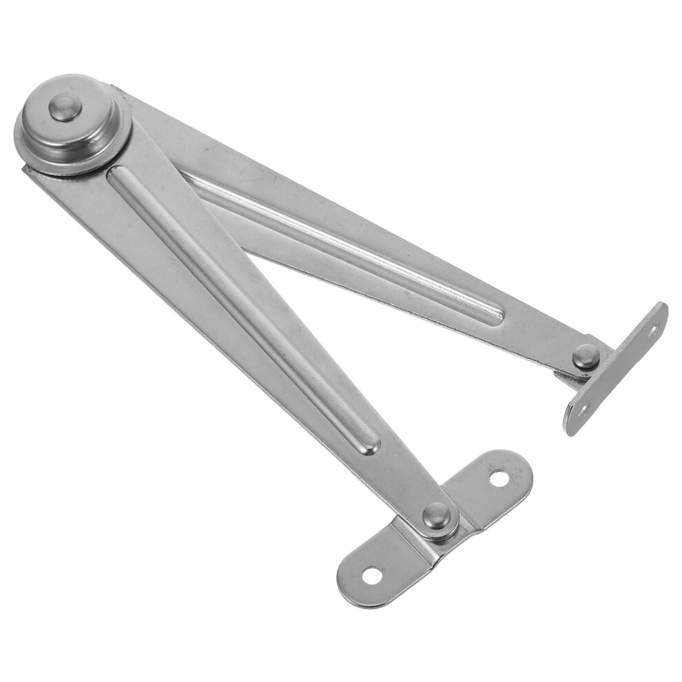 Hemoton Heavy Duty Lid Support Hinges 1 Set Folding Lid Stay Hinge For Furniture Cabinet Kitchen Wardrobe Box 9180435439499