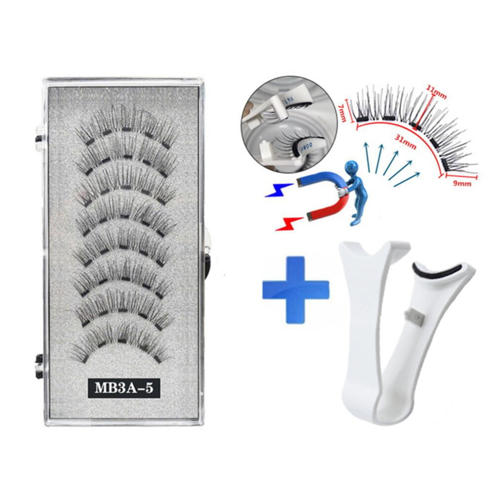 Magnetic Eyelashes with Applicator â Reusable, Natural-Look Lashes, Compatible with All Magnetic Liners