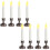 Party Lamp Long Candle Light Coffee Decor Indoor Set 1 3