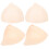 Swimsuit Cups Insert Bra Cups Inserts Polyester 4Pcs Natural Shape Women Beach 6