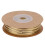 Cordon en cuir Linaichen doré pour collier, 15 m 3
